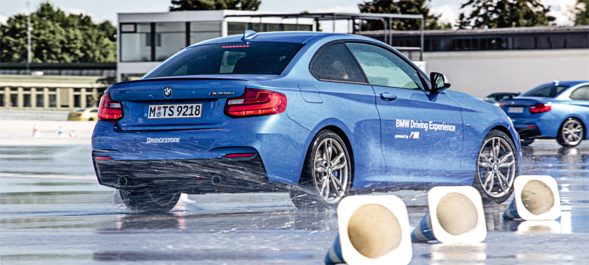 BMW driving experience. BMW driving experience.