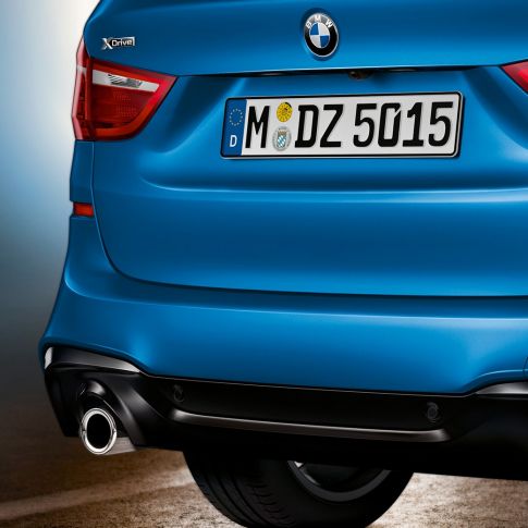 Parte trasera BMW Serie 2 Gran Tourer F46 Zaga del BMW Serie 2 Gran Tourer F46 Facelift 2018 Misano Blau metalizado, detalle de la zaga