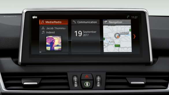 Concepto de conducción BMW Serie 2 Gran Tourer F46 Concepto de conducción, display de control BMW Serie 2 Gran Tourer F46 2018 Interior