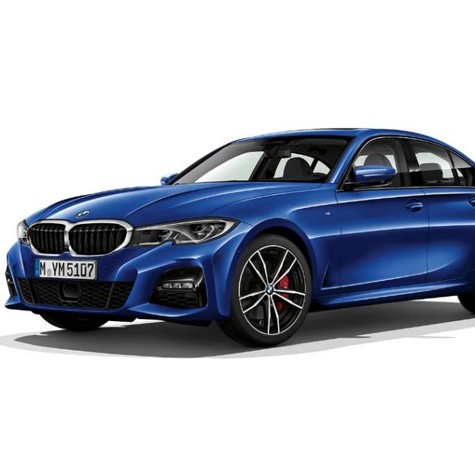 BMW Serie 3, Acabado M Sport Imagen del lateral del BMW Serie 3 Sedan Acabado M Sport.