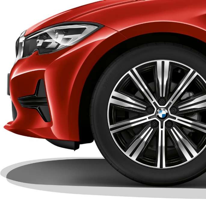 BMW Serie 3 Berlina, Acabado Advantage: llanta de aleación ligera Detalle de llanta de aleación ligera del BMW Serie 3 Berlina