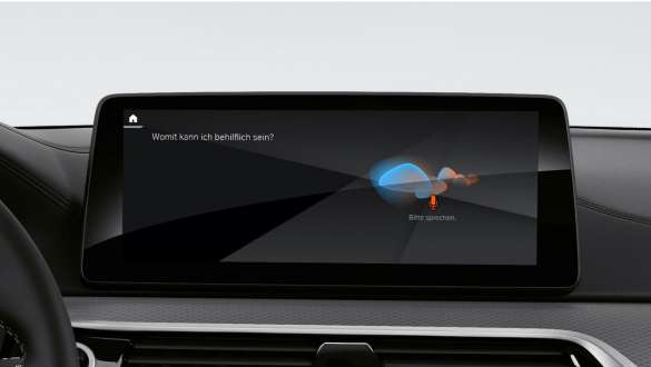 BMW Intelligent Personal Assistant BMW Serie 5 G30 BMW Intelligent Personal Assistant BMW Serie 5 G30 Renovación 2020 interior, puesto de conducción