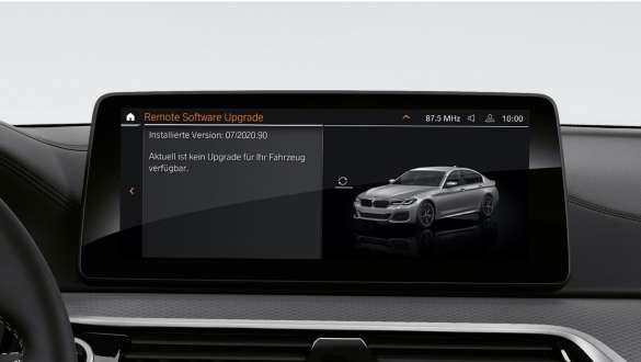 Remote Software Upgrade BMW Serie 5 G30 Remote Software Upgrade BMW Serie 5 G30 Renovación 2020 interior, puesto de conducción