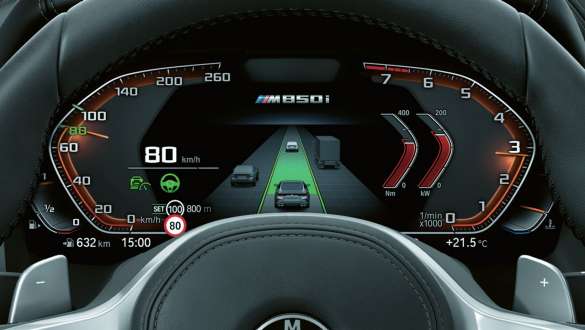 BMW Driving Assistant Professional. BMW Serie 8 Coupé, Driving Assistant Professional.