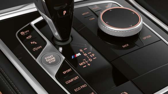Consola central, cambio deportivo Steptronic. BMW Serie 8 Coupé, consola central, cambio deportivo Steptronic.