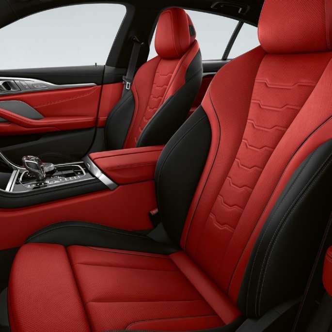 Equipamiento interior del Paquete deportivo M BMW Serie 8 Gran Coupé, equipamiento interior del Paquete deportivo M