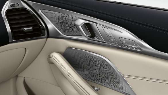 Sistema de sonido envolvente Bowers & Wilkins Diamond BMW Serie 8 Gran Coupé, sistema de sonido envolvente Bowers & Wilkins Diamond