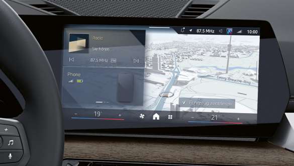 BMW iX1 U11 BEV Pantalla, Driving Assistant Professional BMW iX1 U11 BEV Interior, BMW Curved Display, Driving Assistant Professional, pantalla