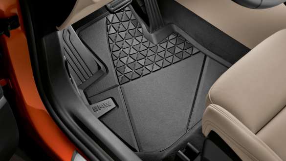 BMW iX1 U11 BEV Interior Alfombrillas BMW para todo tipo de clima BMW iX1 U11 BEV Interior Alfombrillas BMW para todo tipo de clima Zona de los pies delante