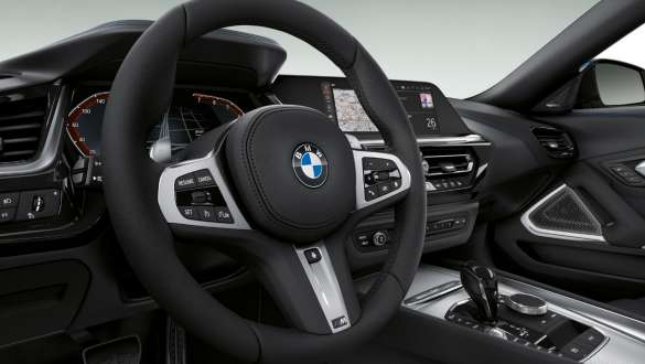 Volante BMW Z4 M40i Roadster G29 Dirección deportiva variable BMW Z4 M40i Roadster G29 2019 volante, puesto de conducción