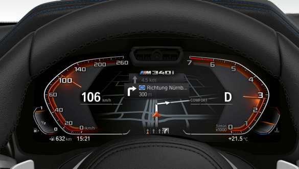 Cuadro de instrumentos M BMW M340i xDrive Berlina G20 2020 BMW M340i xDrive Berlina G20 2020 Cuadro de instrumentos M Puesto de conducción Interior