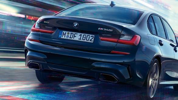 Diferencial deportivo M BMW M340i xDrive Berlina G20 2020 BMW M340i xDrive Berlina G20 2020 Black Sapphire metalizado Diferencial deportivo M Vista de la zaga