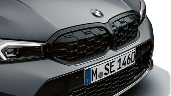 Parrilla BMW con diseño de rejilla BMW M340i xDrive Berlina G20 BMW M340i xDrive Berlina G20 BMW Individual Frozen Pure Grey metalizado, parrilla BMW con diseño de rejilla