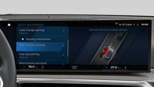 Driving Assistant Professional Gama BMW Serie 3 Berlina M G80 G20 Gama BMW Serie 3 Berlina M G80 G20 Driving Assistant Professional, display de control, interior