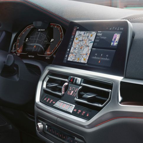 Diseño del puesto de conducción. BMW M340i xDrive Touring, diseño del puesto de conducción.