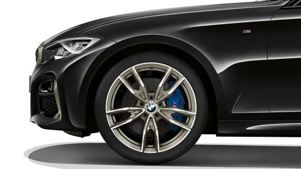 BMW M340i xDrive Touring (G21), llantas de aleación ligera M de 19 pulgadas con radios dobles estilo 792 M en bicolor BMW M340i xDrive Touring (G21), llantas de aleación ligera M de 19 pulgadas con radios dobles estilo 792 M en bicolor