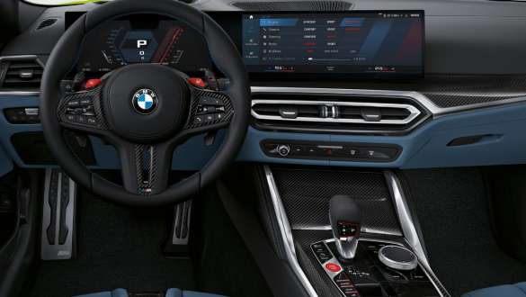 Panel de control de la consola central BMW M4 Coupé G82 2020 BMW M4 Coupé G82 2020 Panel de control de la consola central