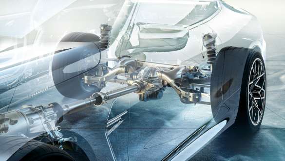 Suspensión M adaptativa. BMW M8 Competition Cabrio con suspensión M adaptativa.