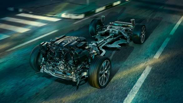 Suspensión M adaptativa. BMW M850i xDrive Coupé con suspensión M adaptativa.