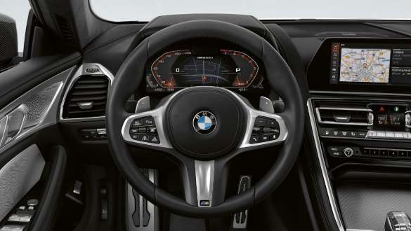 Volante M de cuero BMW M850i xDrive Gran Coupé Volante M de cuero BMW M850i xDrive Gran Coupé G16 2019, diseño interior