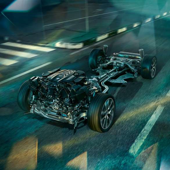 Suspensión M adaptativa Professional BMW M850i xDrive Gran Coupé Suspensión M adaptativa Professional BMW M850i xDrive Gran Coupé G16 2019