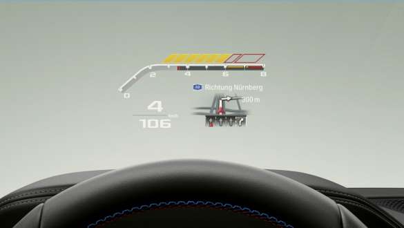 BMW X6 M con BMW Head-Up Display BMW Head-Up Display BMW X6 M F96 SUV 2020, equipamiento interior