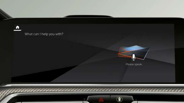 BMW X6 M con BMW Intelligent Personal Assistant BMW Intelligent Personal Assistant BMW X6 M F96 SUV 2020, interior
