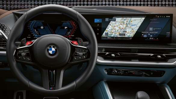 Concepto de indicadores específico de M a través de BMW Operating System 8 BMW XM G09 Concepto de indicadores específico de M a través de BMW Operating System 8