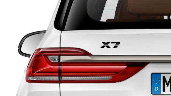 Anagrama del modelo M "X7" en Schwarz de brillo intenso BMW X7 G07 2019 Anagrama del modelo M "X7" en Schwarz de brillo intenso BMW X7 G07 2019