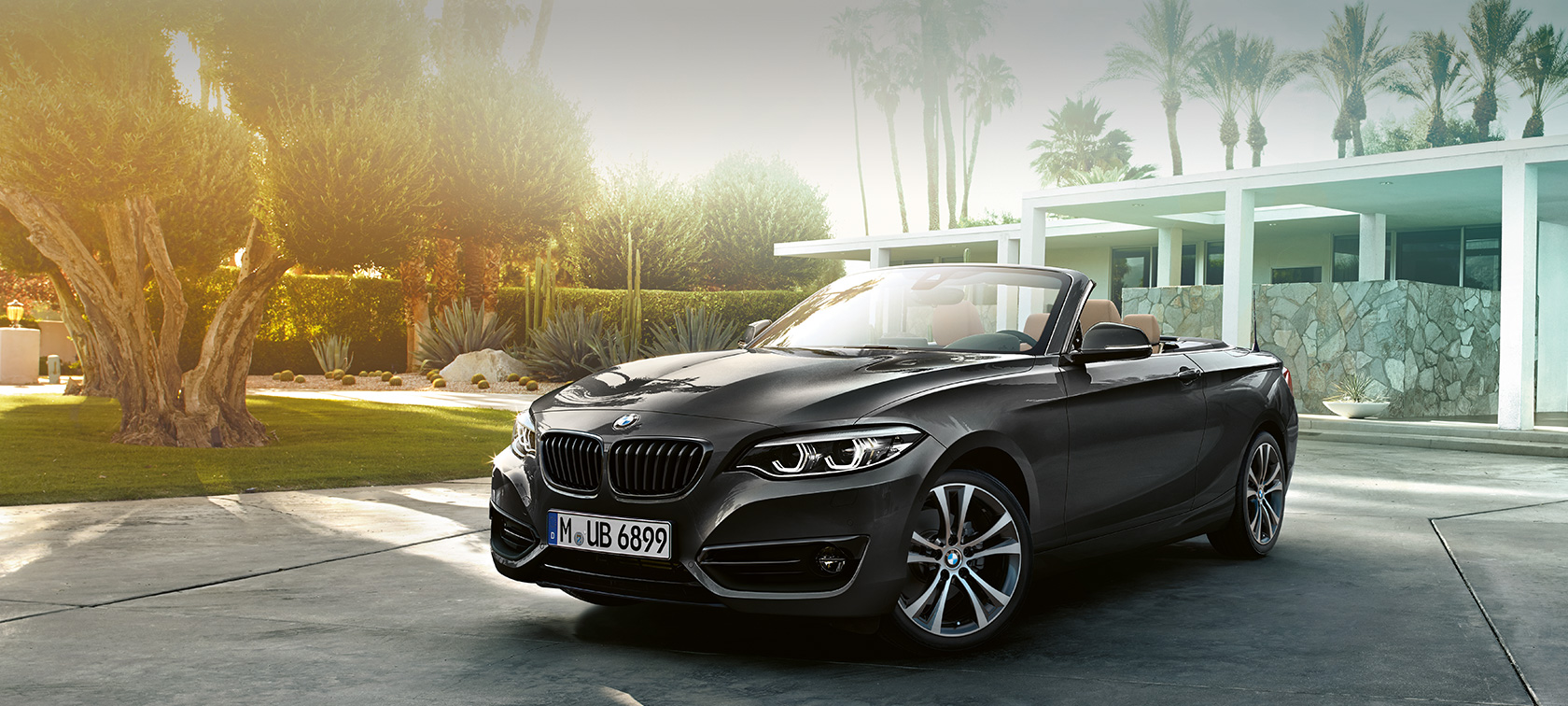 BMW Serie 2 Cabrio, imagen de tres cuartos del frontal BMW Serie 2 Cabrio, imagen de tres cuartos del frontal
