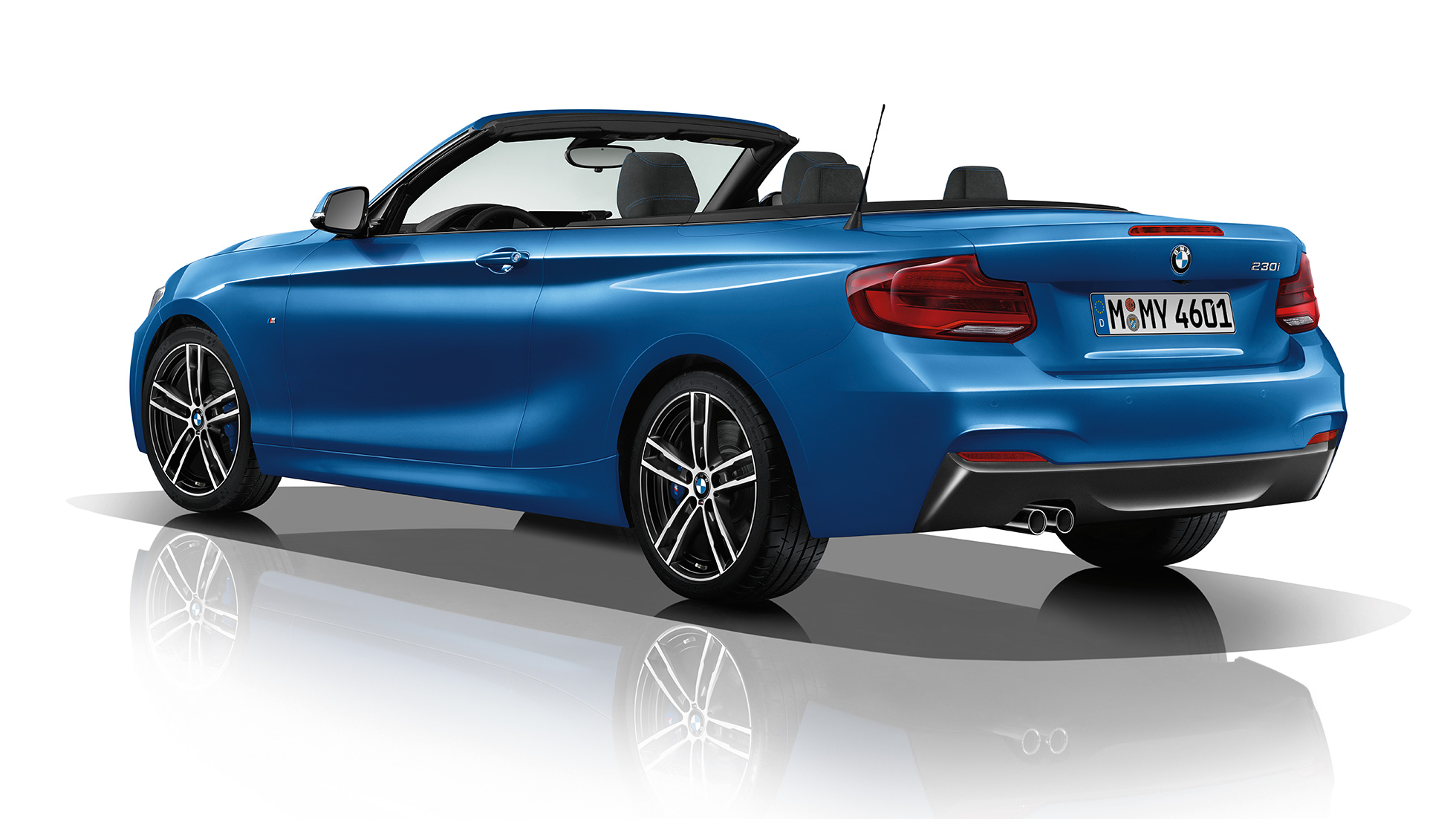 BMW Serie 2 Cabrio, Acabado M Sport, imagen de tres cuartos de la zaga BMW Serie 2 Cabrio, Acabado M Sport, imagen de tres cuartos de la zaga