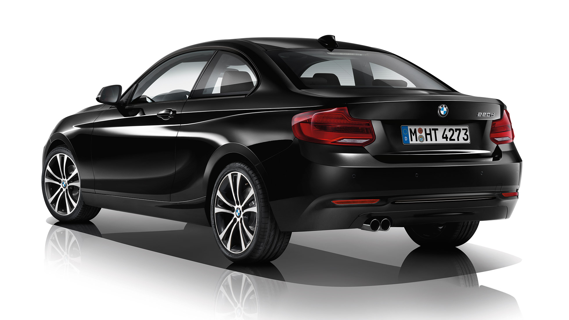 BMW Serie 2 Coupé, Acabado Sport, imagen de tres cuartos de la zaga BMW Serie 2 Coupé, Acabado Sport, imagen de tres cuartos de la zaga