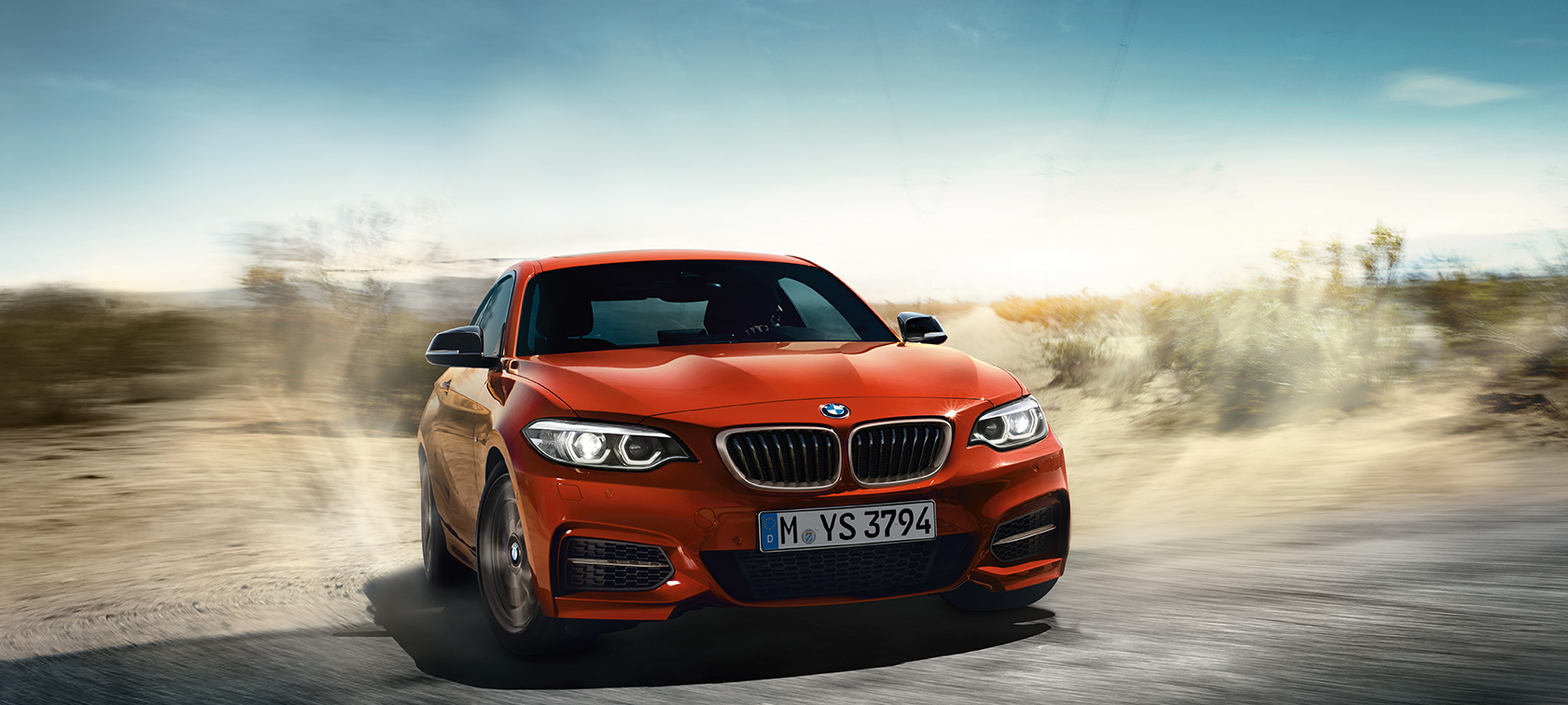 BMW Serie 2 Coupé, imagen de conducción dinámica BMW Serie 2 Coupé, imagen de conducción dinámica