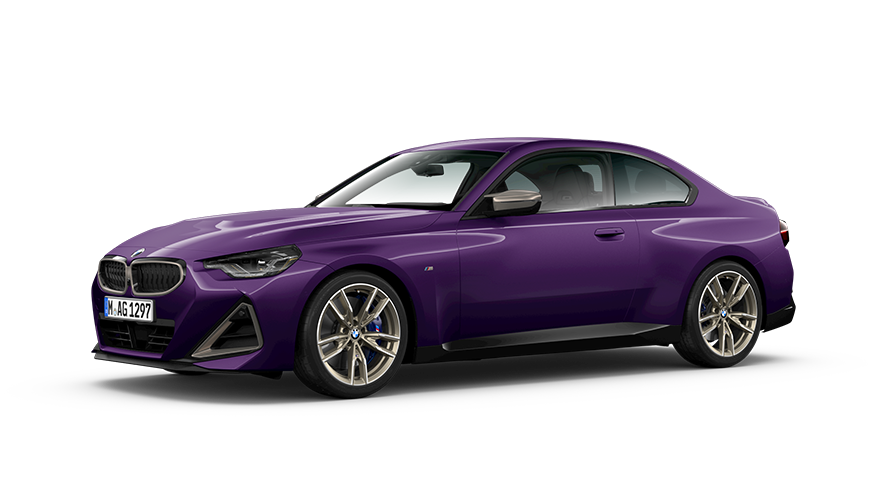 BMW Serie 2 BMW Serie 2 Coupé G42, vista de tres cuartos del lateral BMW Serie 2 BMW Serie 2 Coupé G42, vista de tres cuartos del lateral