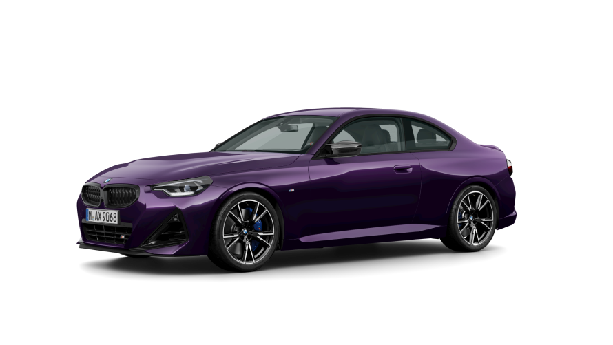 BMW Serie 2 BMW Serie 2 Coupé G42, vista de tres cuartos del lateral BMW Serie 2 BMW Serie 2 Coupé G42, vista de tres cuartos del lateral