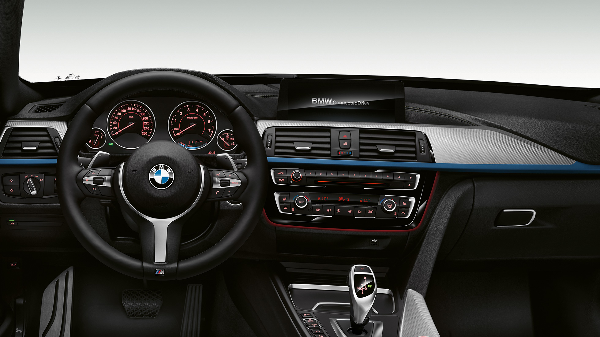 BMW Serie 3 Gran Turismo, Acabado M Sport, diseño interior BMW Serie 3 Gran Turismo, Acabado M Sport, diseño interior