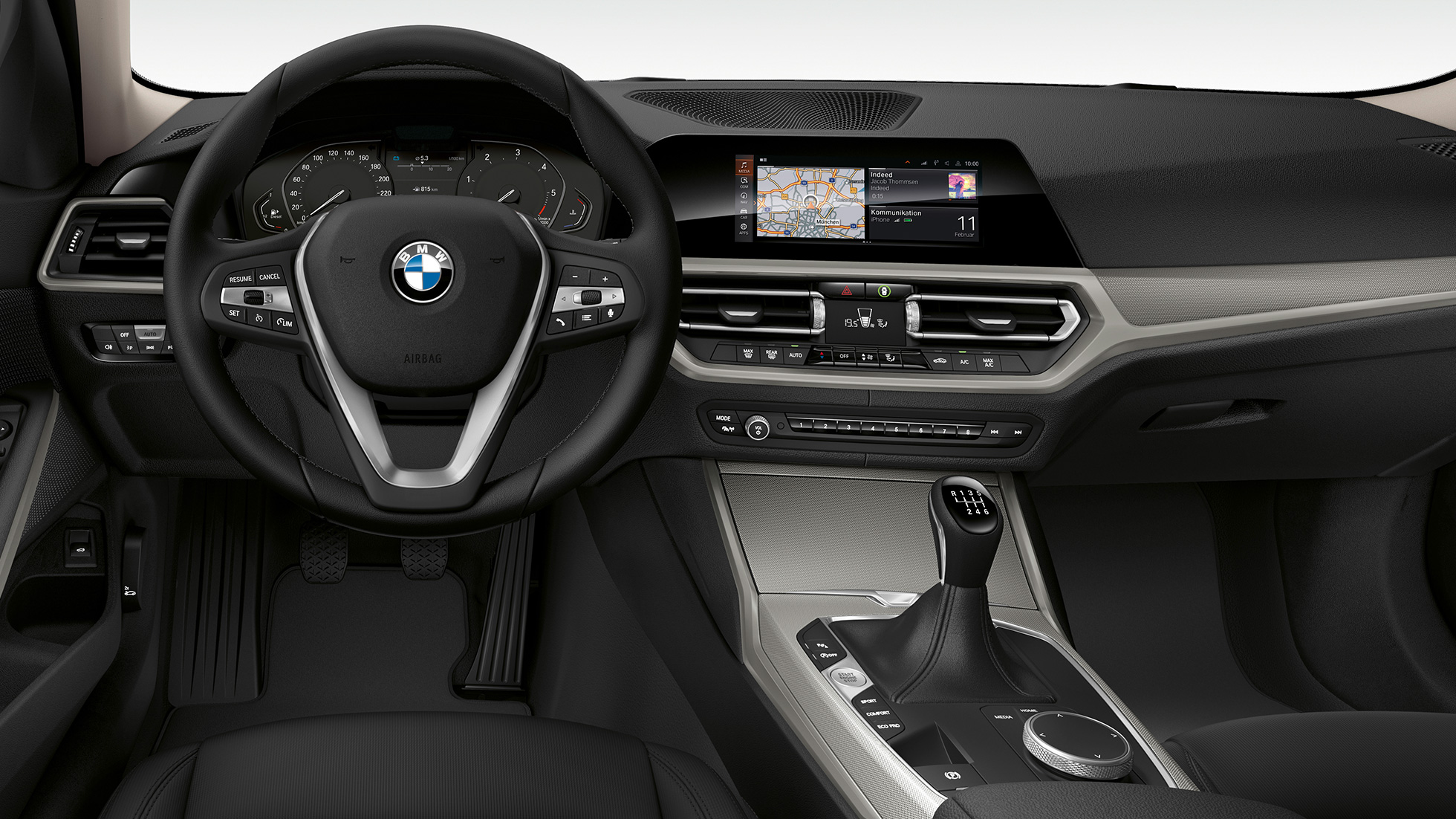 Acabado Advantage, puesto de conducción. Nuevo BMW Serie 3 Touring, acabado Advantage, puesto de conducción.