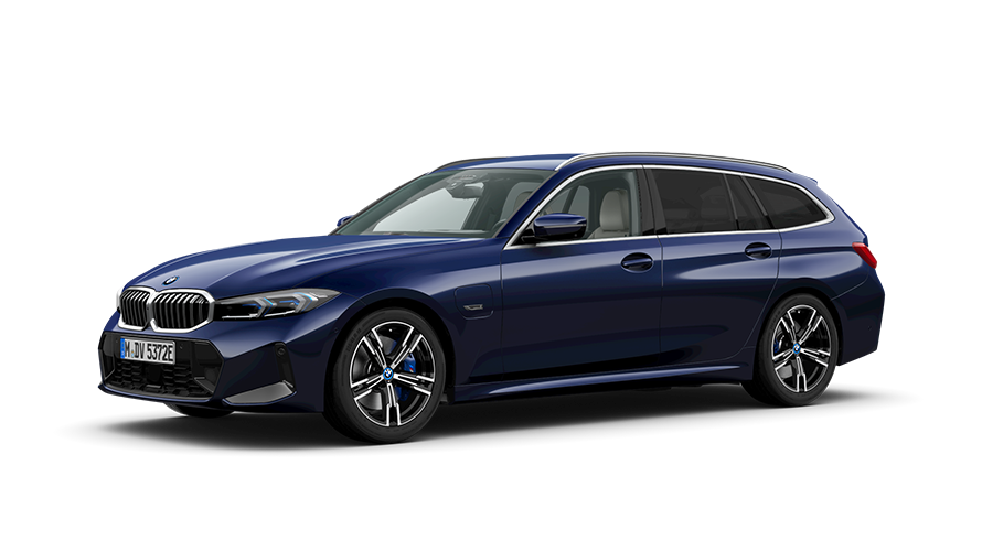 BMW Serie 3, BMW Serie 3 Touring G21, vista de tres cuartos del lateral BMW Serie 3, BMW Serie 3 Touring G21, vista de tres cuartos del lateral