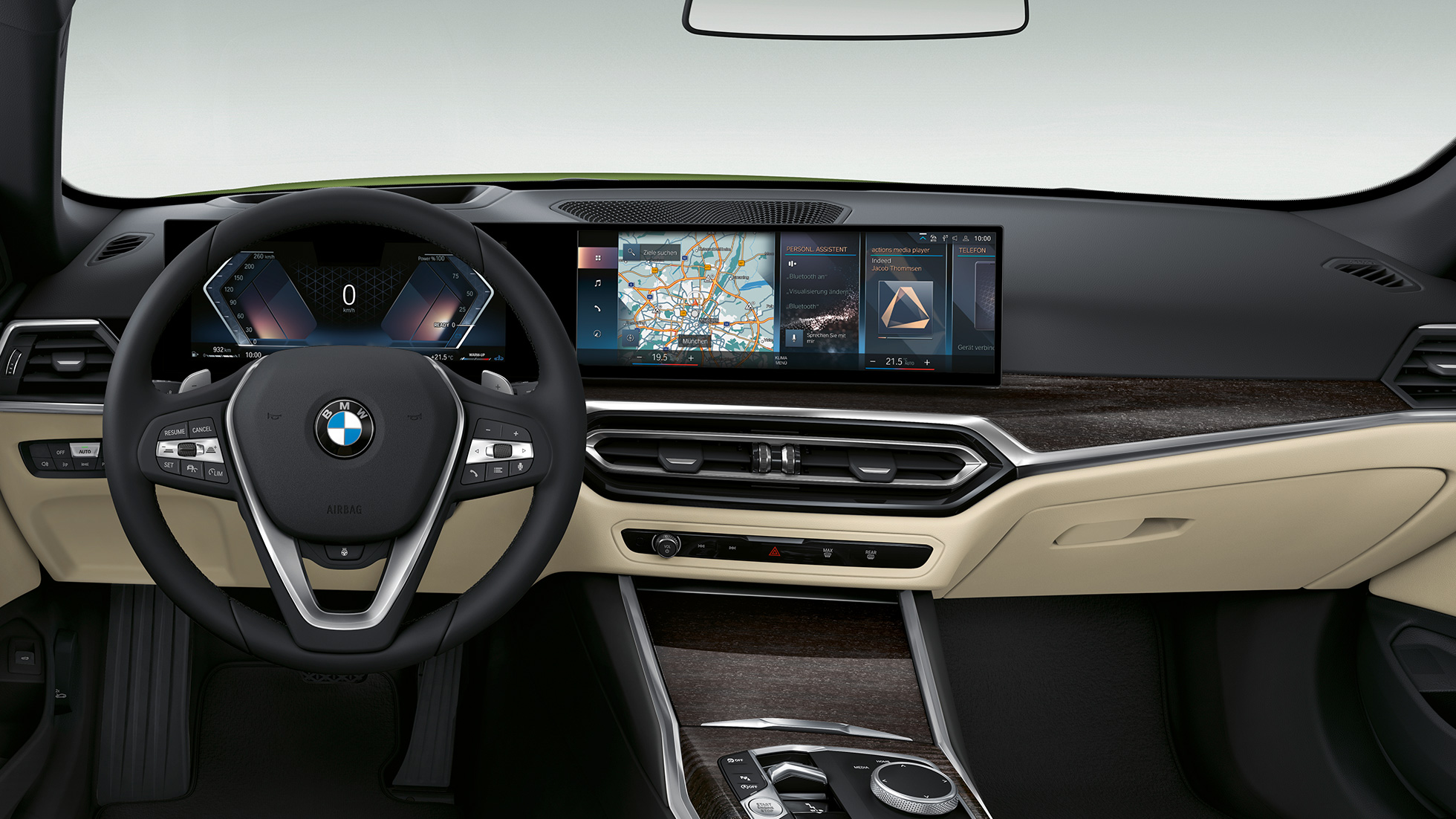 Puesto de conducción, BMW Serie 4 Cabrio, equipamiento de serie G23 2020 BMW Serie 4 Cabrio G23 2020, equipamiento de serie, interior, puesto de conducción