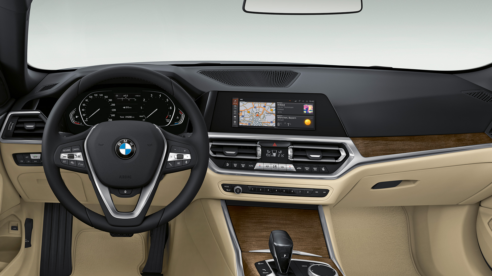 Puesto de conducción, BMW Serie 4 Cabrio, equipamiento de serie G23 2020 BMW Serie 4 Cabrio G23 2020, equipamiento de serie, interior, puesto de conducción