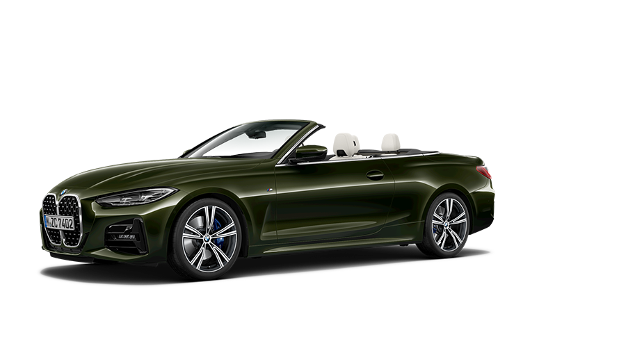 BMW Serie 4 BMW Serie 4 Cabrio G23, vista de tres cuartos del lateral BMW Serie 4 BMW Serie 4 Cabrio G23, vista de tres cuartos del lateral