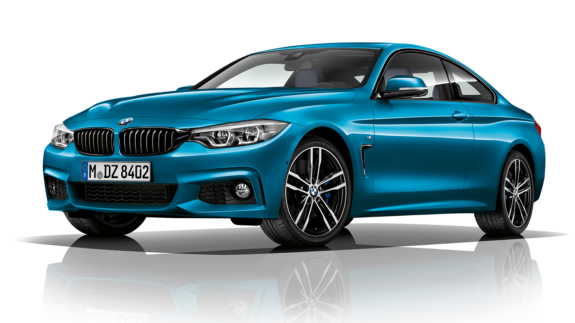 BMW Serie 4 Coupé, Acabado M Sport, imagen de tres cuartos del frontal BMW Serie 4 Coupé, Acabado M Sport, imagen de tres cuartos del frontal