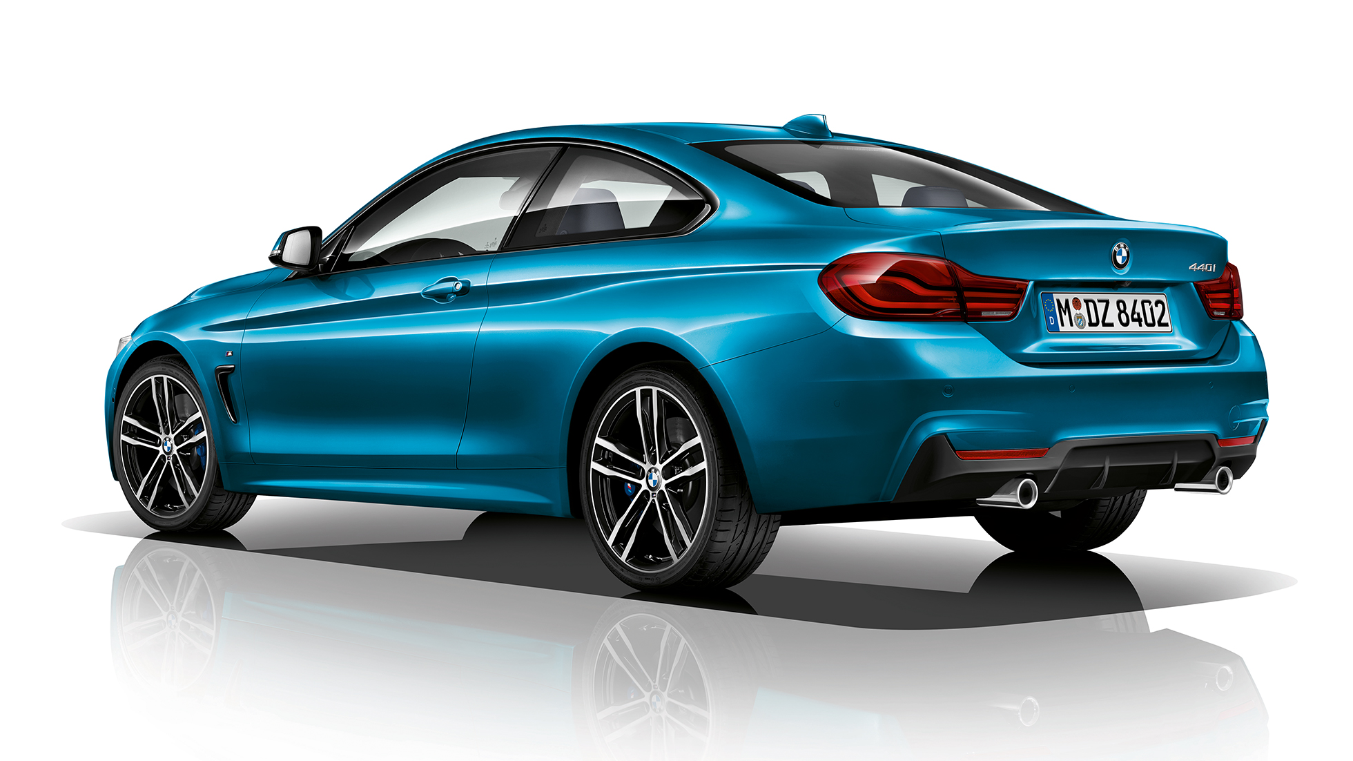 BMW Serie 4 Coupé, Acabado M Sport, imagen de tres cuartos de la zaga BMW Serie 4 Coupé, Acabado M Sport, imagen de tres cuartos de la zaga