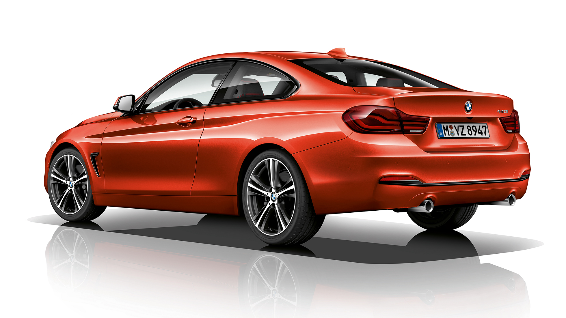 BMW Serie 4 Coupé, Acabado Sport, imagen de tres cuartos de la zaga BMW Serie 4 Coupé, Acabado Sport, imagen de tres cuartos de la zaga