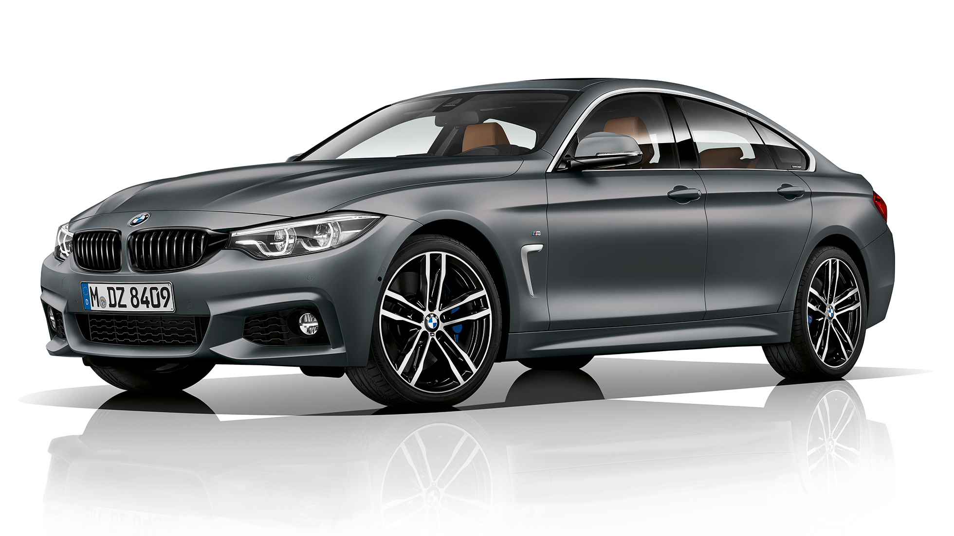 BMW Serie 4 Gran Coupé, Acabado M Sport, imagen de tres cuartos del frontal BMW Serie 4 Gran Coupé, Acabado M Sport, imagen de tres cuartos del frontal
