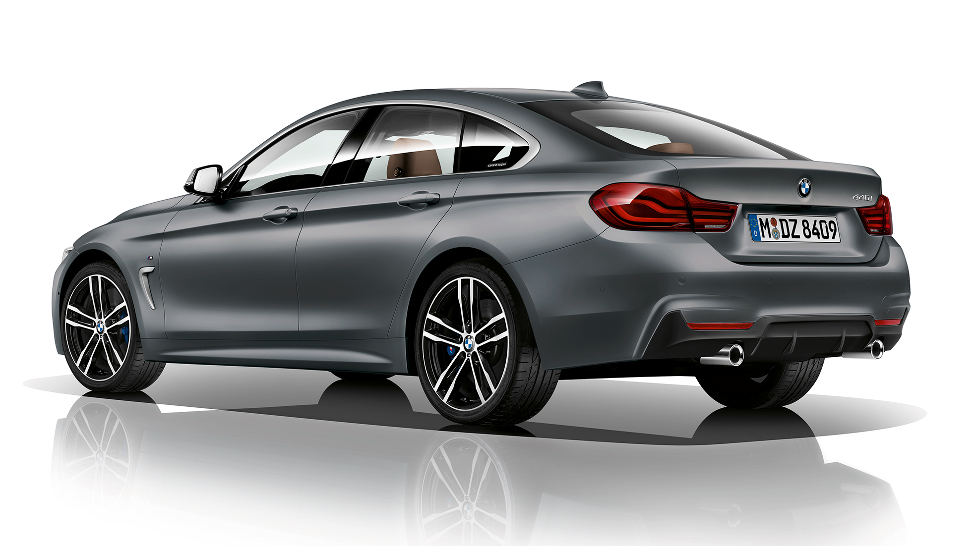 BMW Serie 4 Gran Coupé, Acabado M Sport, imagen de tres cuartos de la zaga BMW Serie 4 Gran Coupé, Acabado M Sport, imagen de tres cuartos de la zaga