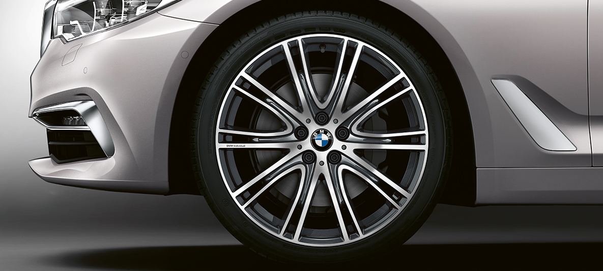 BMW Individual, llanta BMW Serie 5 BMW Individual BMW Serie 5 G30 Rhodonitsilber metalizado, llanta