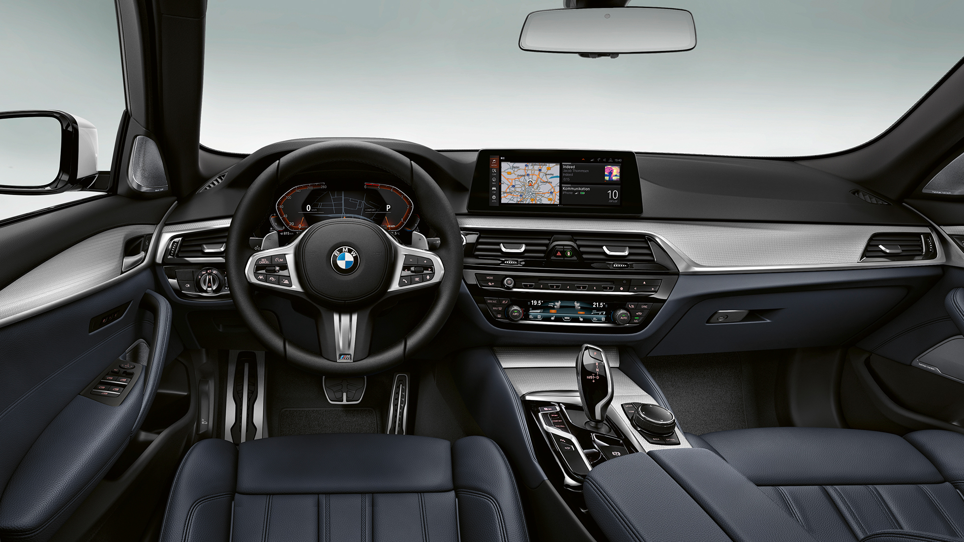 Paquete deportivo M puesto de conducción BMW Serie 5 Touring G31 Paquete deportivo M BMW Serie 5 Touring G31, puesto de conducción