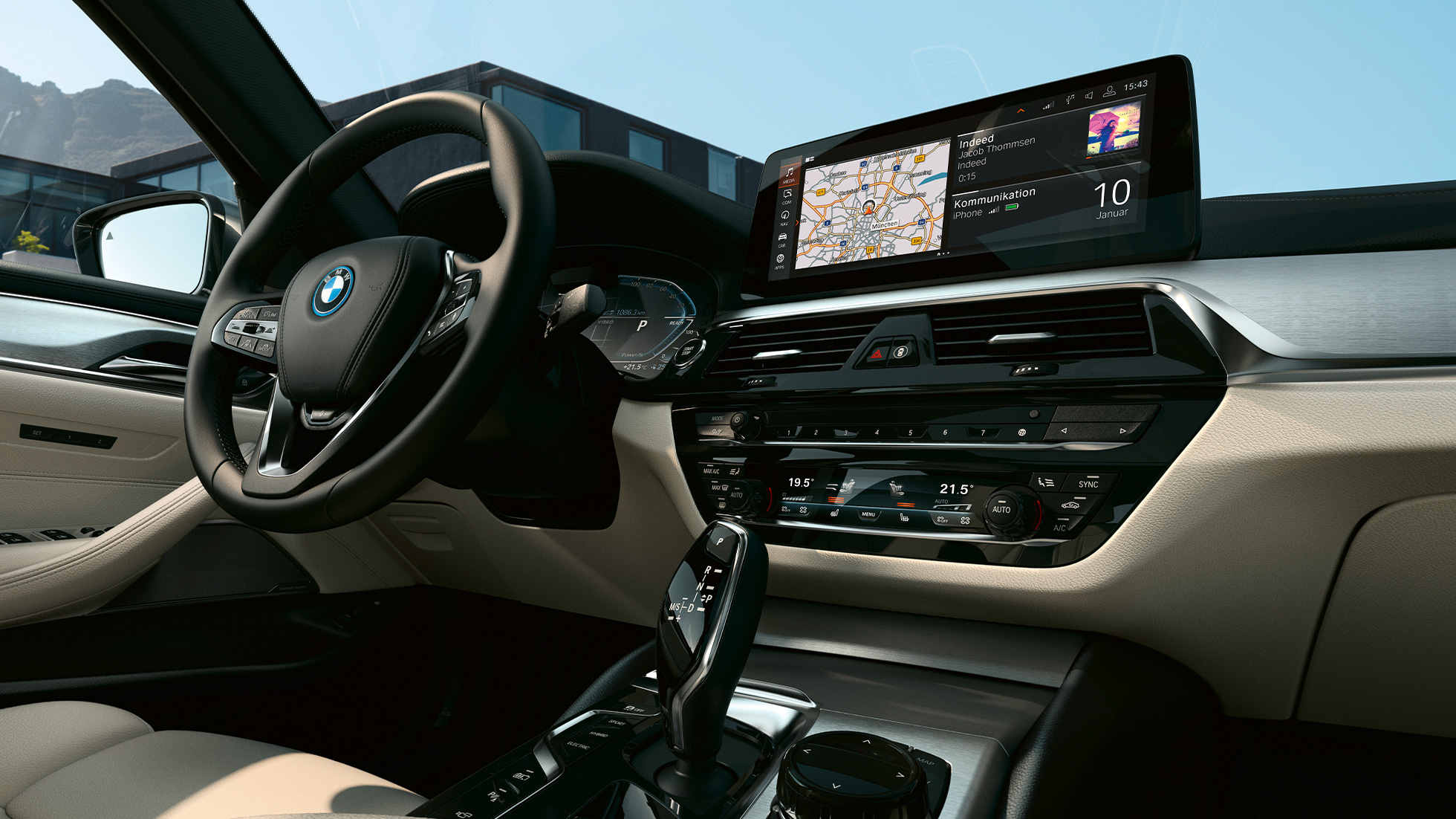 Puesto de conducción BMW Serie 5 Touring G31 Puesto de conducción BMW Serie 5 Touring G31 Renovación 2020 Sophistograu Interior