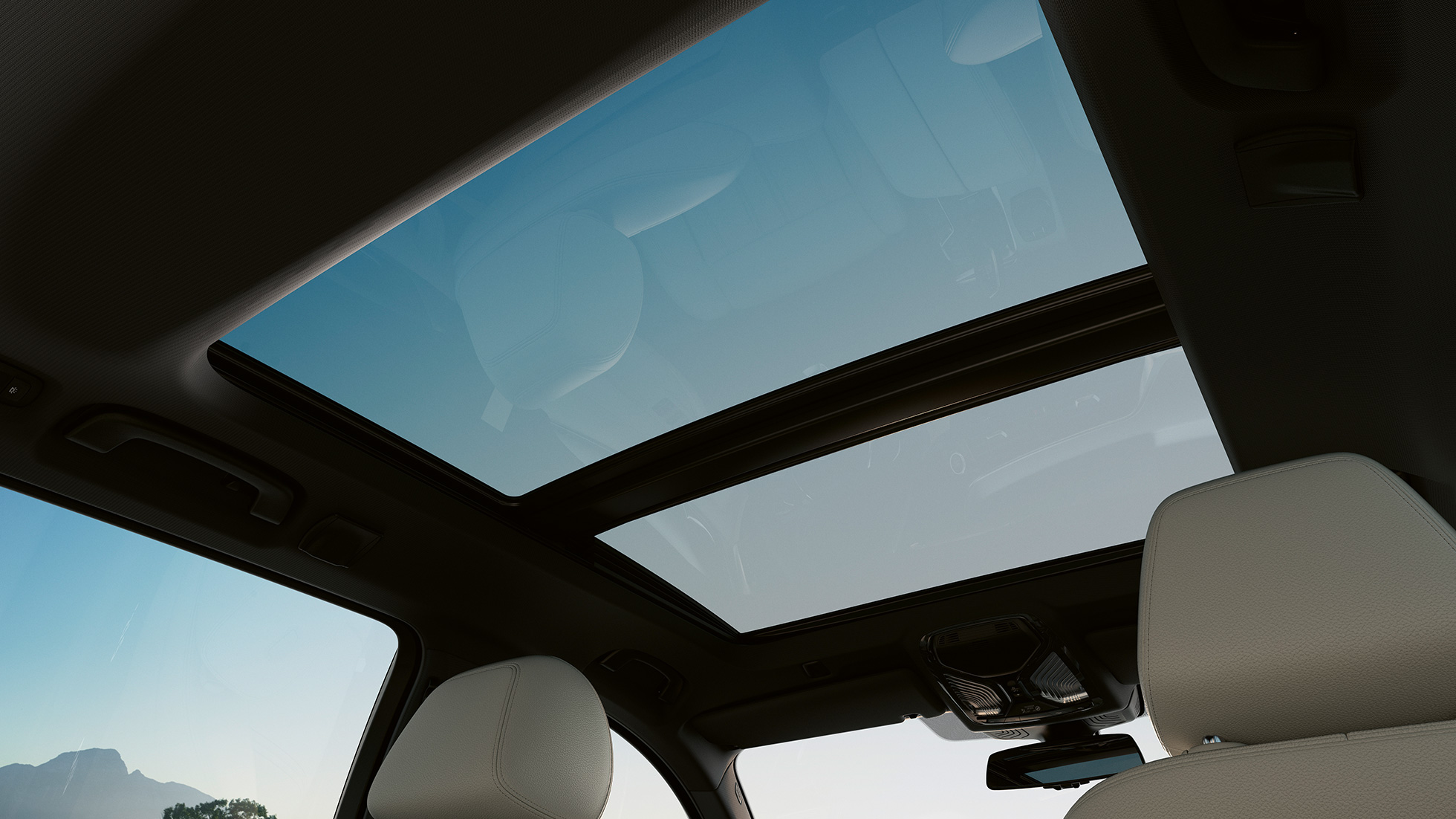 Techo de cristal panorámico BMW Serie 5 Touring G31 Techo de cristal panorámico BMW Serie 5 Touring G31 Renovación 2020 Sophistograu Interior